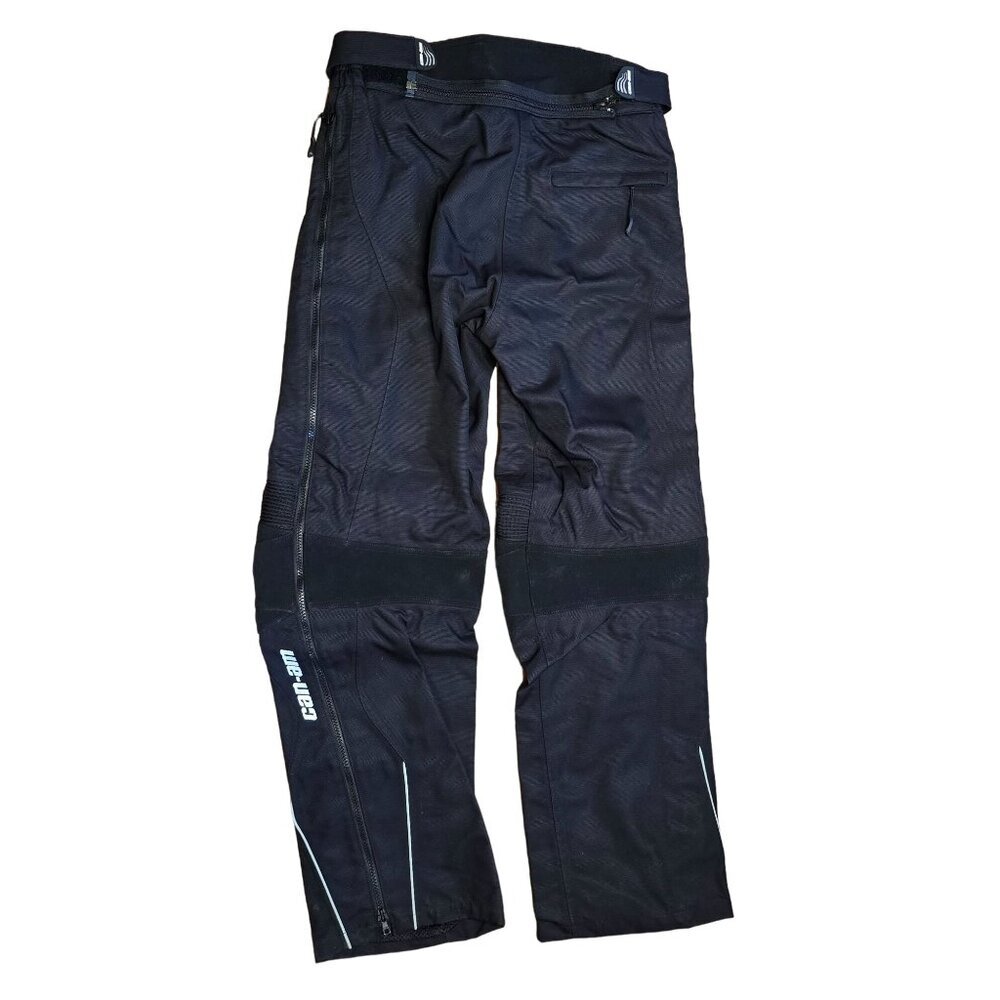 CAN-AM BRP Motorcycle ATV Riding Pants Med Black Waterproof Snowmobile - Picture 10 of 11